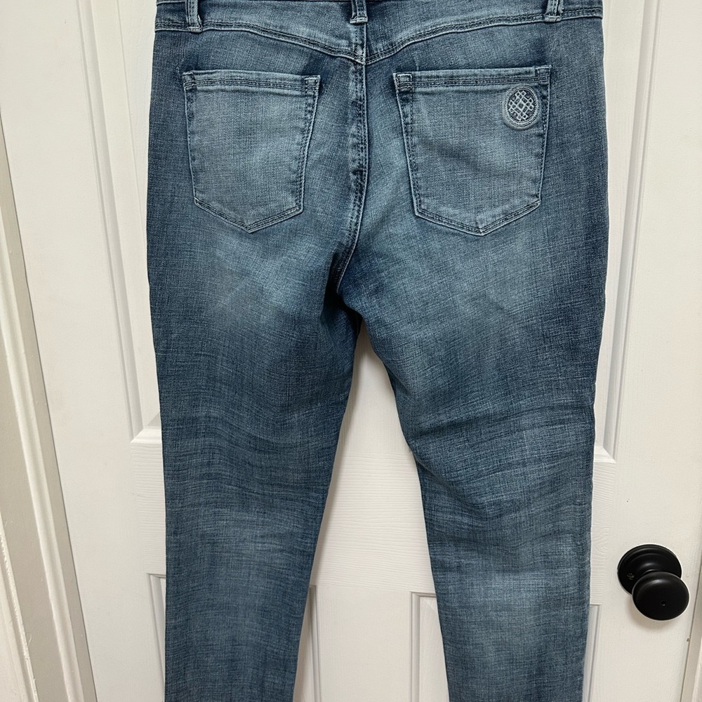 Laurie Felt Mid Blue Ankle‎ Crop Jeans women’s size 6P - Picture 7 of 7
